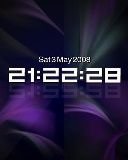 game pic for Digital Clock Purple
